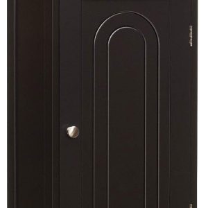 Bathroom Floor ,  Side Storage , Freestanding Single Door Bathroom  with Large Drawer & 2 Adjustable Shelves for Living Room Kitchen (Brown)